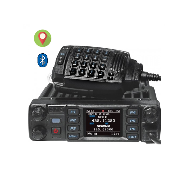 ANYTONE D578UV VHF/UHF DUAL BAND DMR MOBILE RADIO WITH BLUETOOTH & GPS