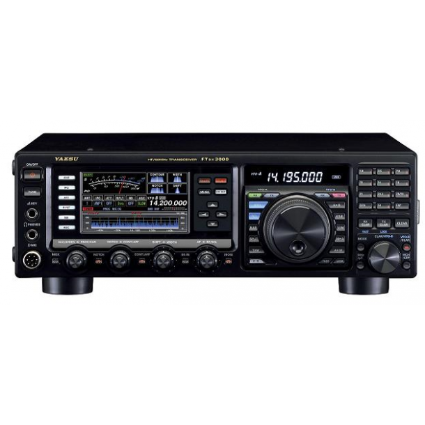 Yaesu FTDX 3000D Amatørradio Yaesu HF radio Velkommen FTDX 101DMP 200W HF +50MHz SDR Amatørradio Yaesu HF radio