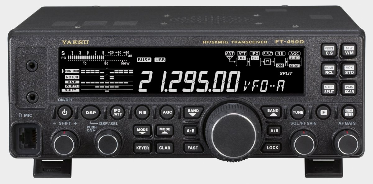 Yaesu FT 450D Amatørradio Yaesu HF radio Velkommen til FTDX 101DMP 200W HF +50MHz SDR Amatørradio Yaesu HF radio