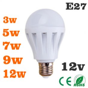 12volt Led pærer for hus og hytte
